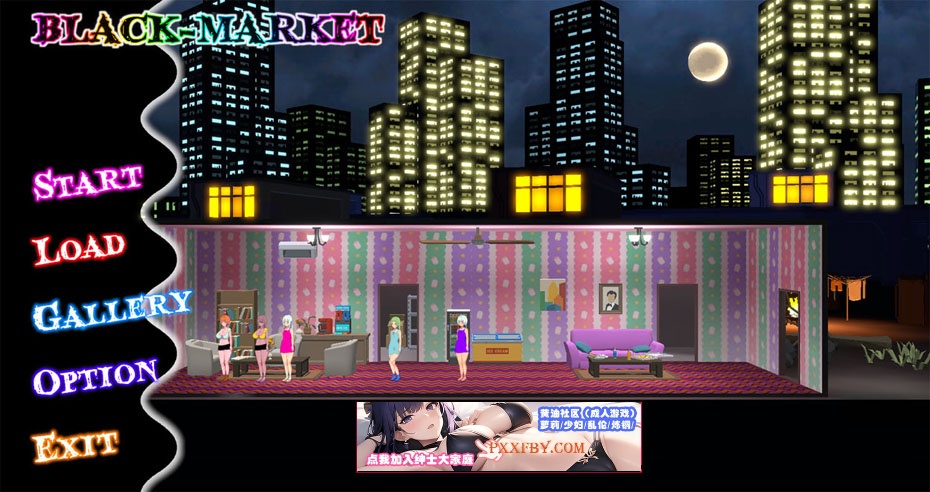 【模拟经营SLG/中文/动态】暗黑旅店 Black Market Ver1.23 官方中文版【1.3G】