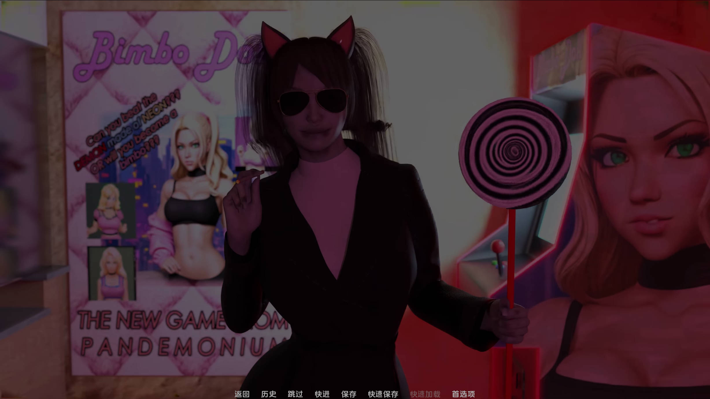 【欧美SLG/汉化/动态】霍莉在最后微笑1.4汉化版【PC+安卓/1.01G/更新】 Holly Smiles at The End [1/4]