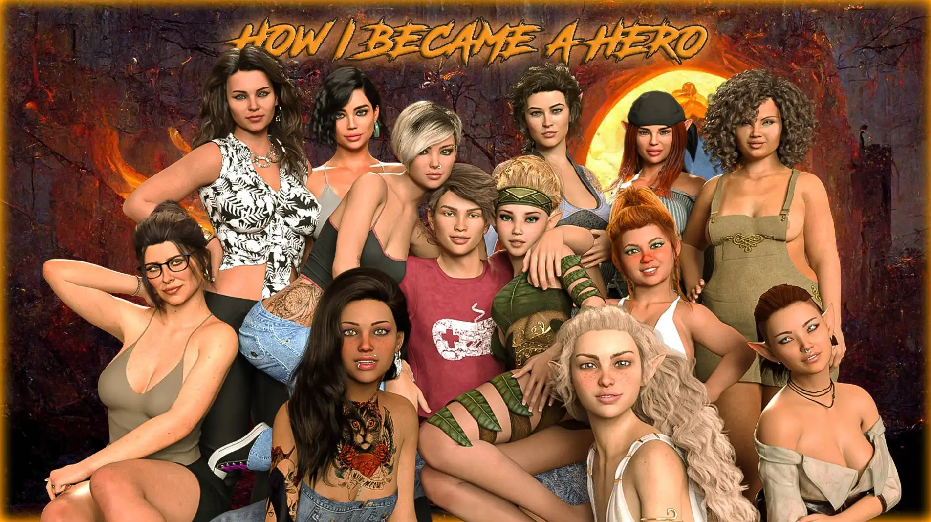 【欧美SLG/汉化/动态】我如何成为英雄Ch.10汉化版【PC+安卓/3.46G/更新】