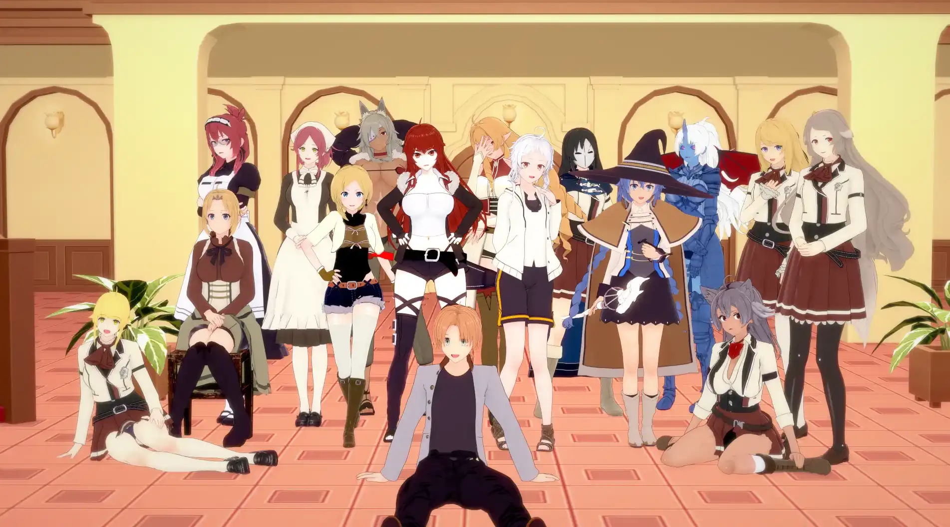 【欧美SLG/汉化/沙盒】武食后宫0.3汉化版【PC+安卓/2.80G/更新】