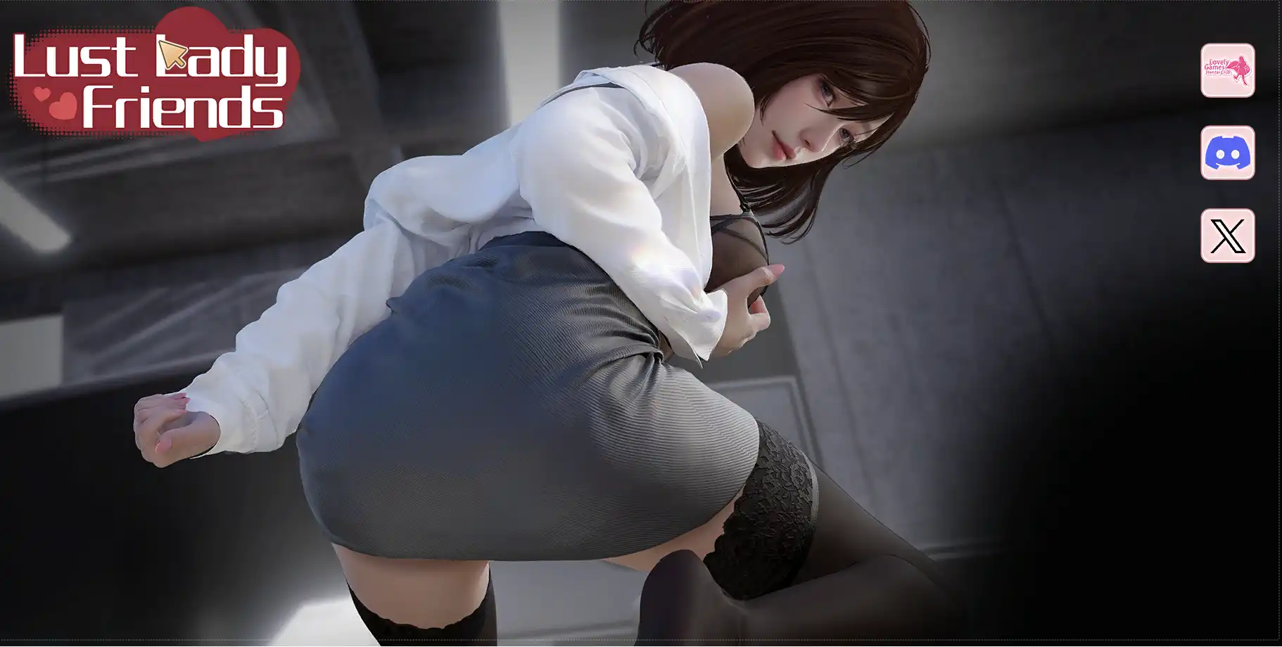 【绝美画风SLG/官中/动态】乔甜和她色欲汹涌的闺蜜们/Lust lady friends/STEAM官方中文[简+繁]【电脑/1.16G】