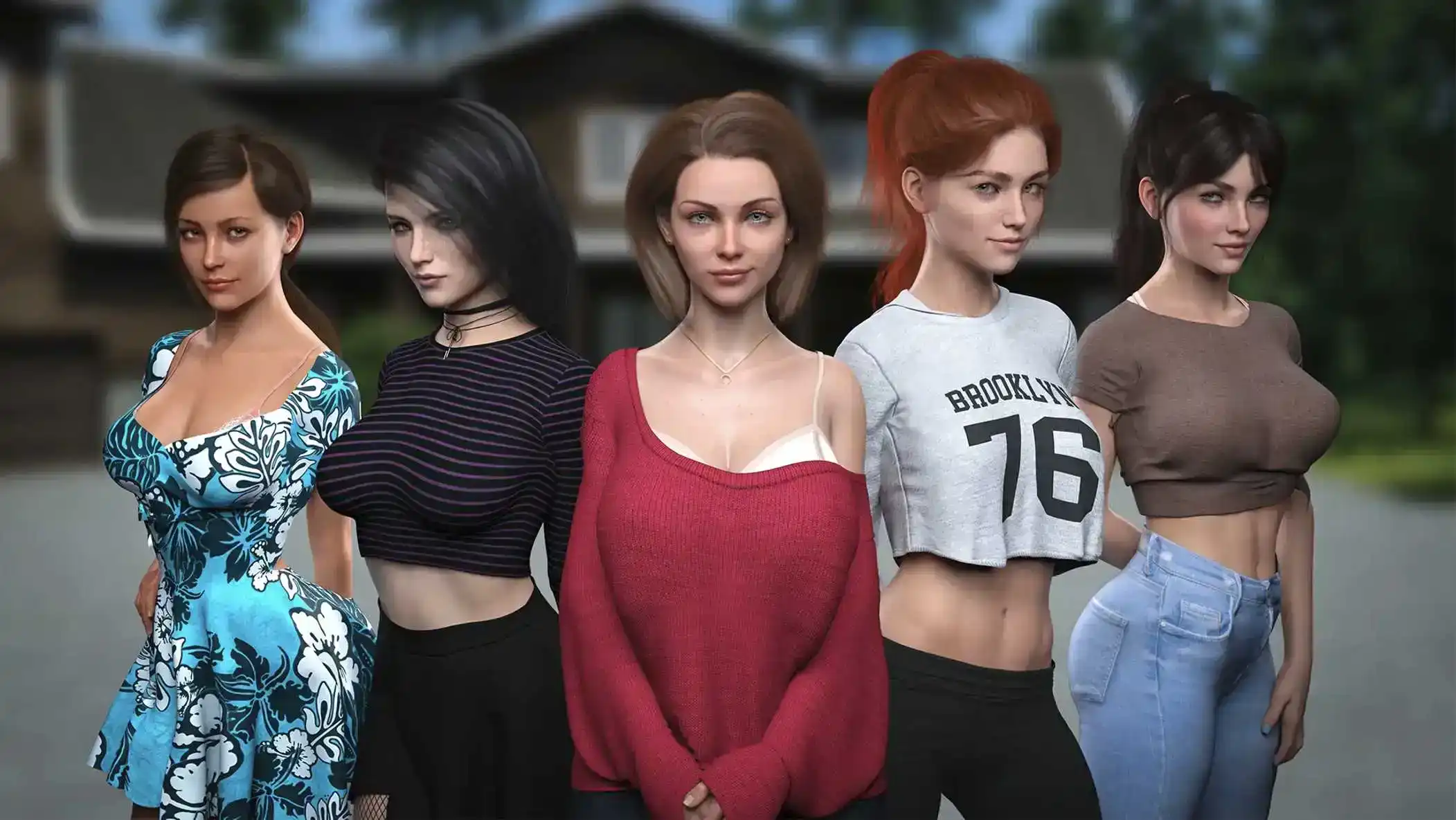 【欧美SLG/汉化/动态】夏日炎炎0.6.1汉化版【PC+安卓/4.88G/更新】