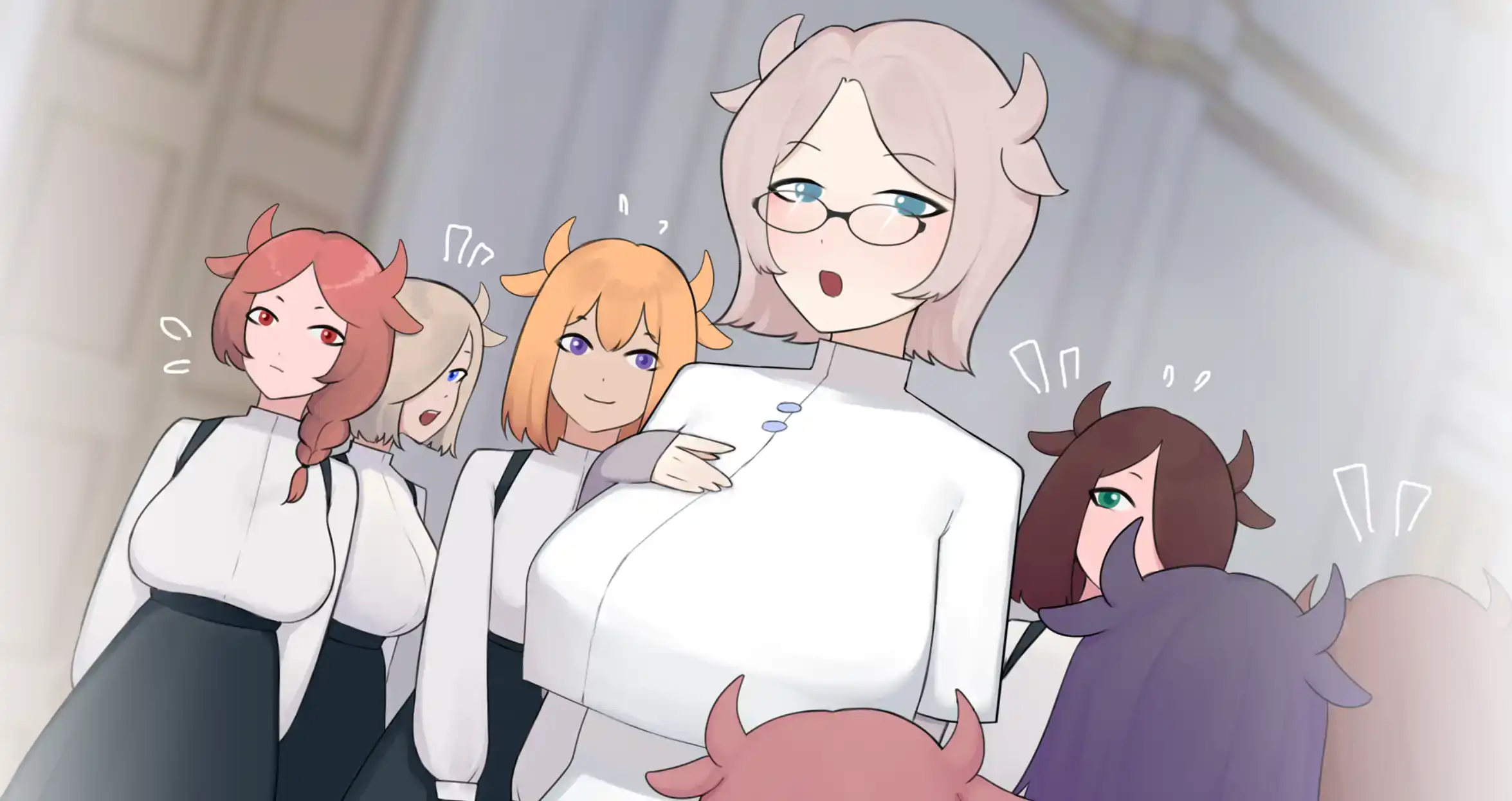 【日系SLG/汉化/动态】牛奶大学0.4汉化版【PC+安卓/1.02G/更新】Milk University [v0.4]