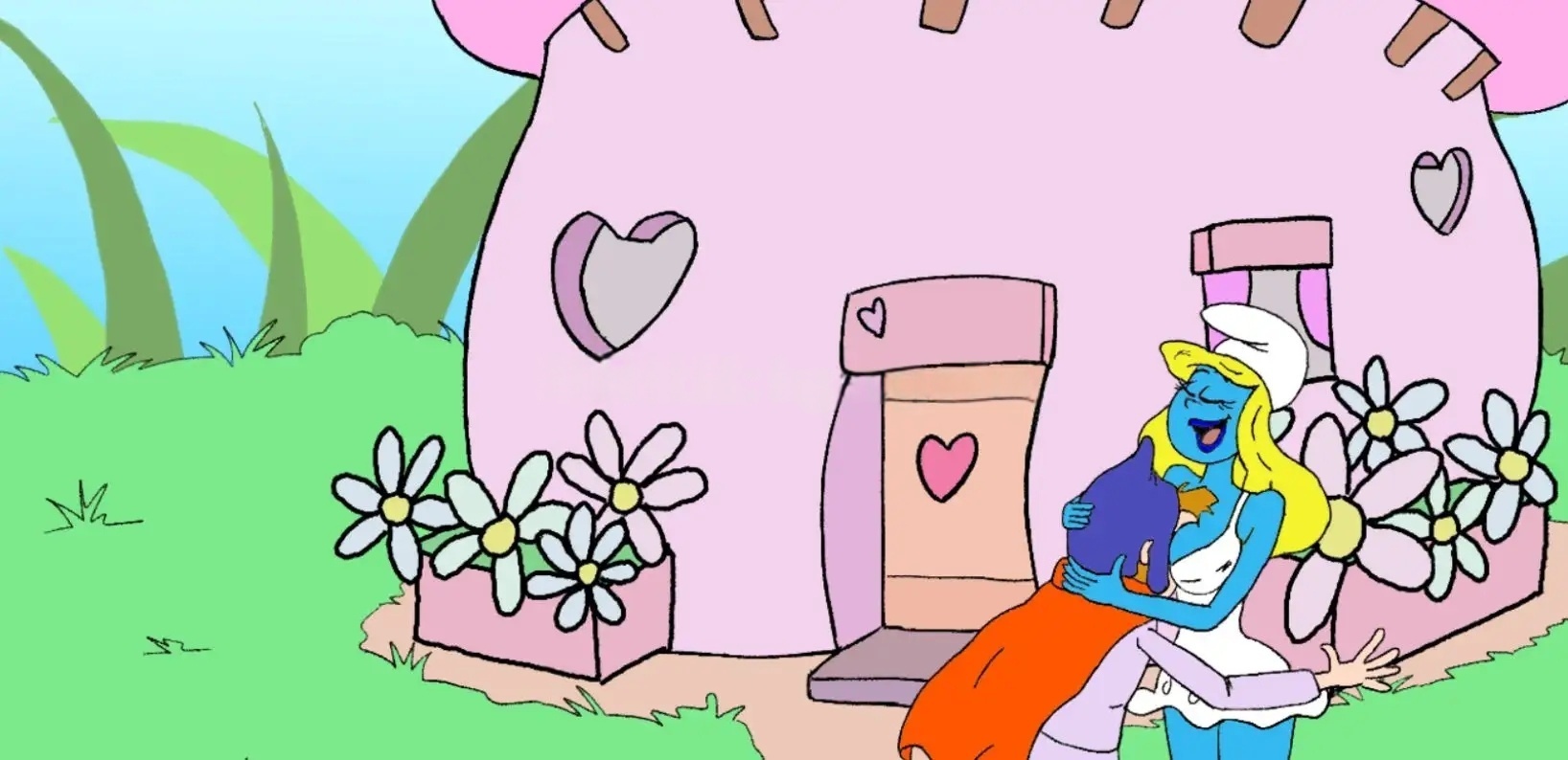 【恶搞SLG/汉化/沙盒】蓝精灵v0.23 AI版【PC+安卓/826M/更新】Smurfing the Smurfettes [v0.23]