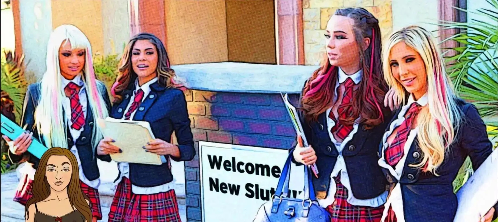 【真人SLG/汉化/动态】高中爱好v1.11 AI版【PC+安卓/3.30G/更新】High School Hobby Harlots [v1.11]