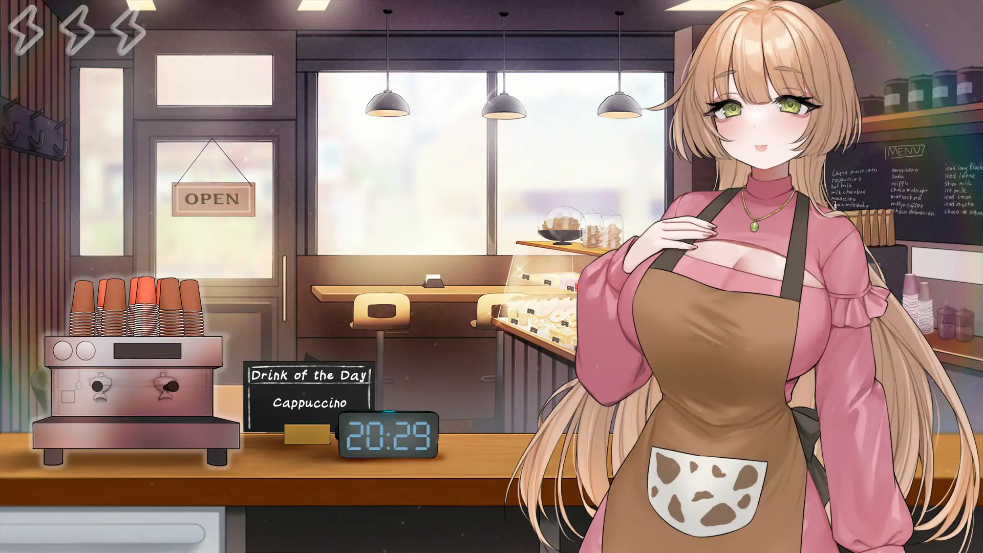 【亚洲SLG/官中/后宫】请给我一杯加了母乳的冰拿铁！ 官方中文版【PC/0.57G/新作】