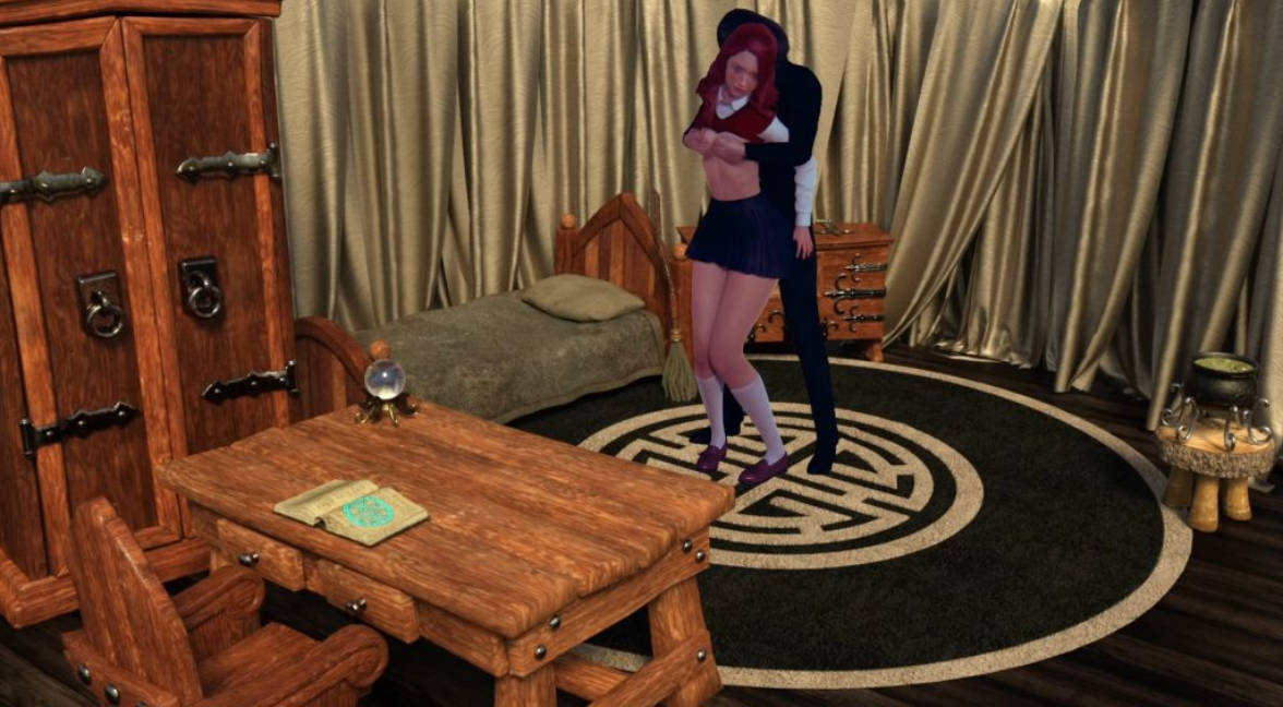 【欧美SLG/汉化/动态】女巫训练师第一集v0.4.3p 汉化版【PC+安卓/2.77G/更新】 Witches Trainer Episode One [v0.4.3p]